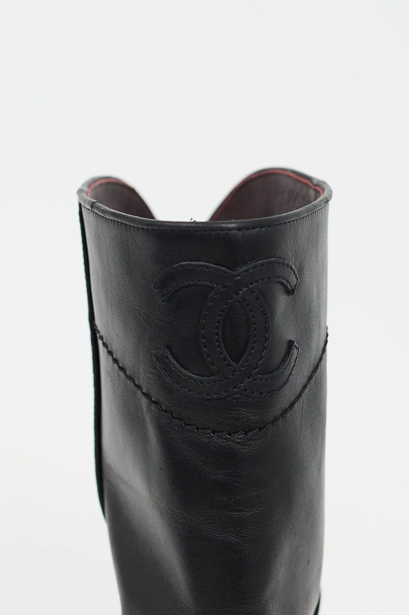 2015 Black Leather CC Riding Boot