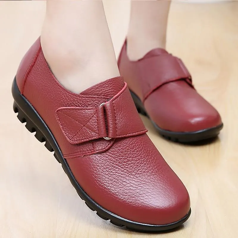 Casual Women's Genuine Leather Shoes for Bunions