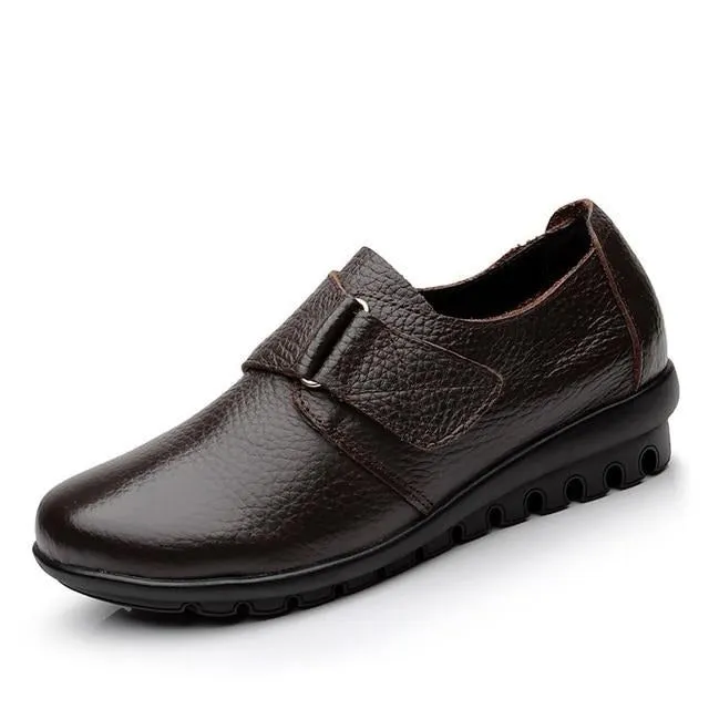 Casual Women's Genuine Leather Shoes for Bunions