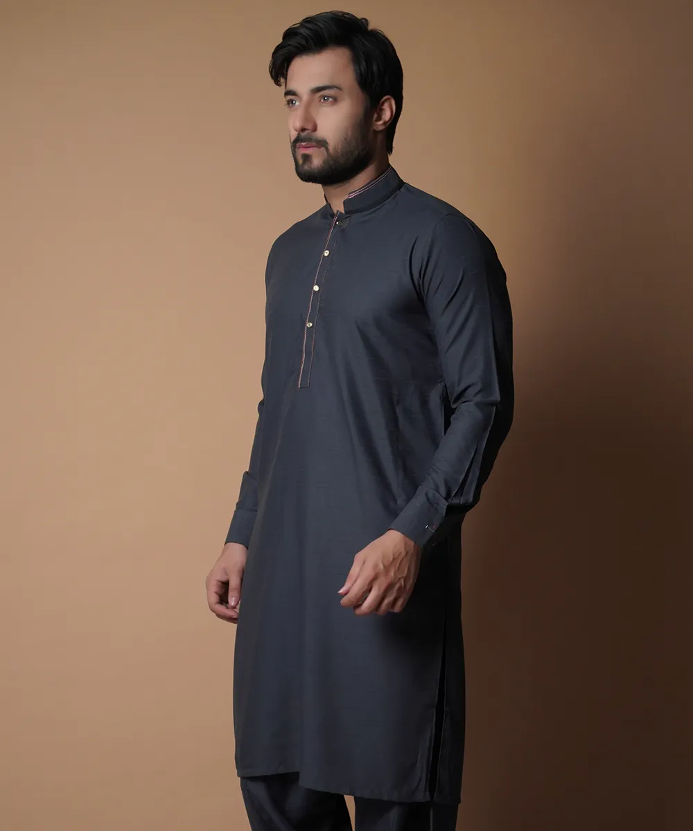 Charcoal Shalwar Kameez