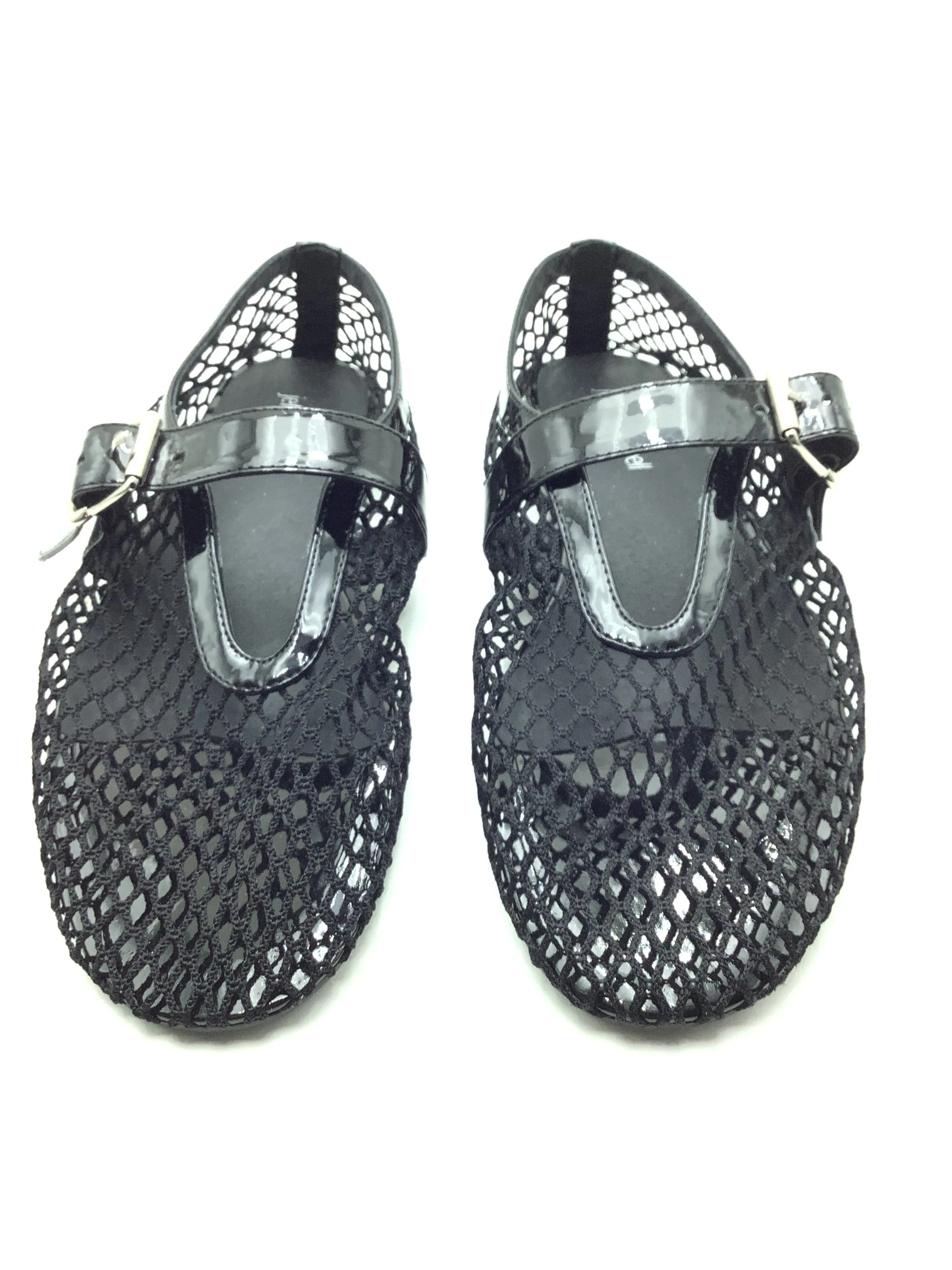 Jeffrey Campbell Women's Shelly Mesh Black Shoe Size: 7.5