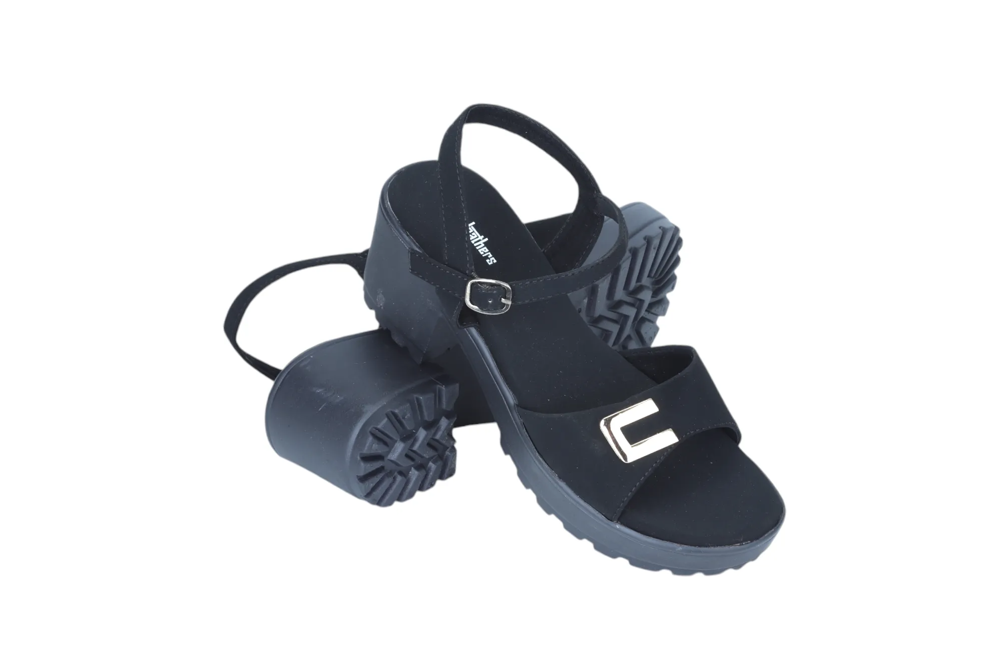 Ladies Heel Sandal 911413