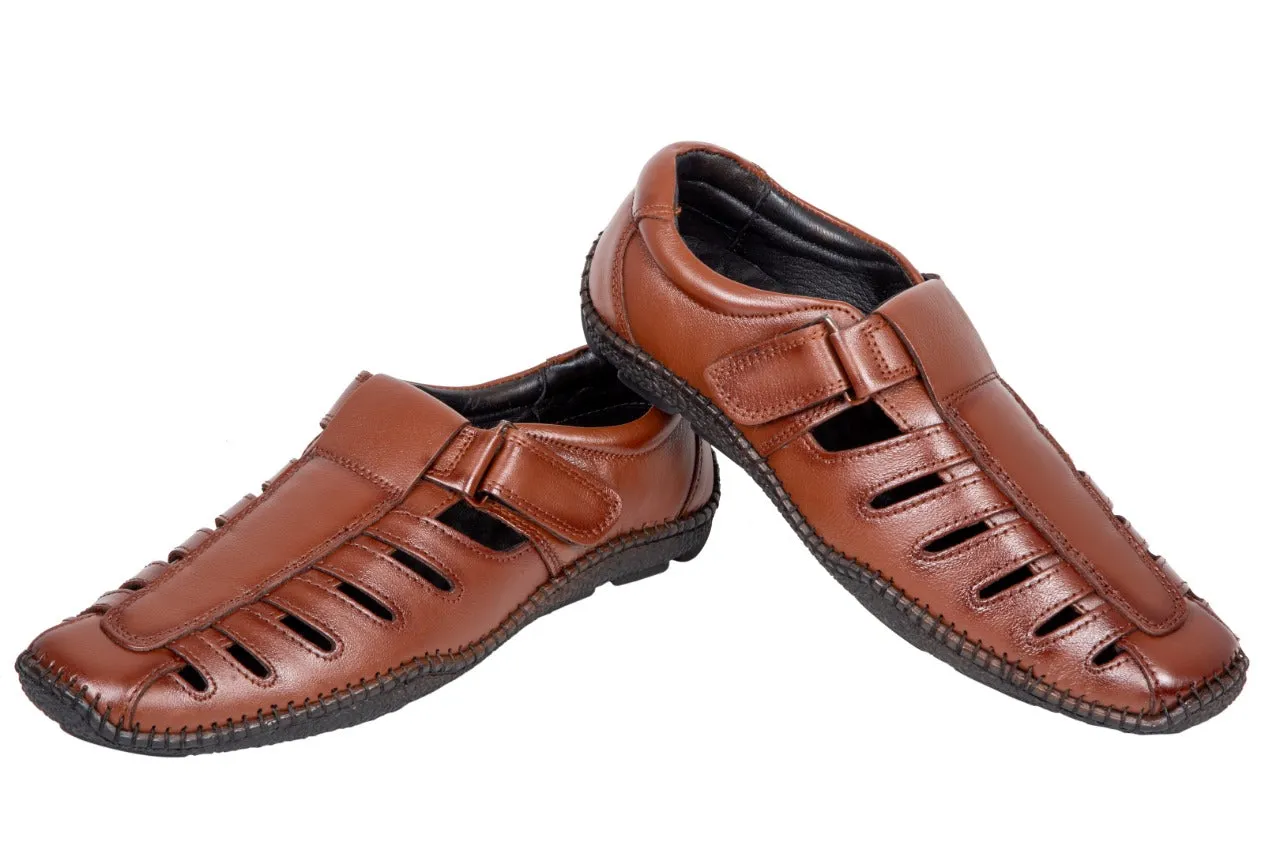 Mens leather sandal 997819