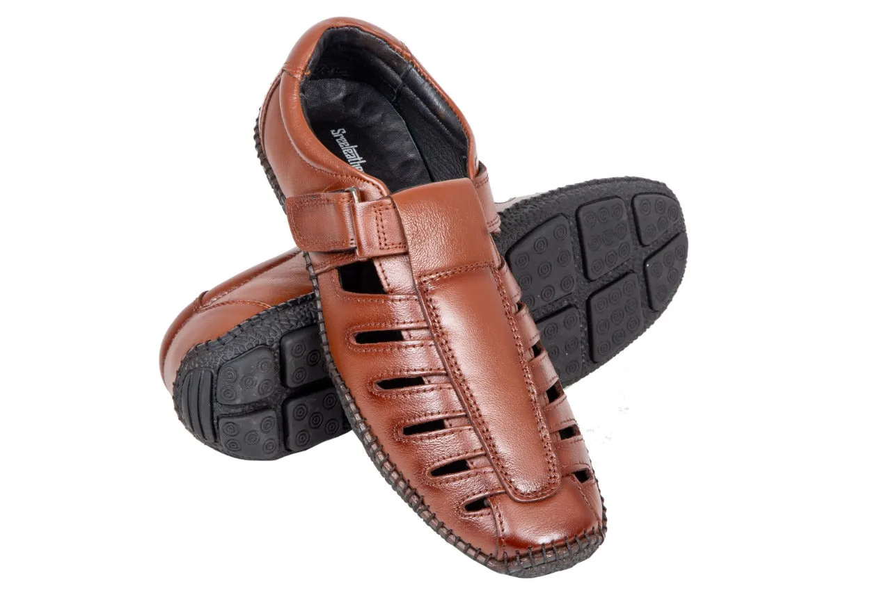 Mens leather sandal 997819