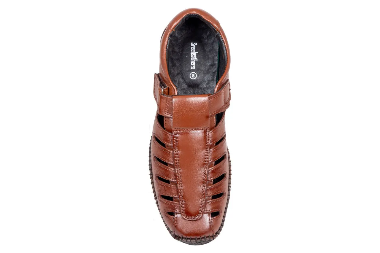 Mens leather sandal 997819
